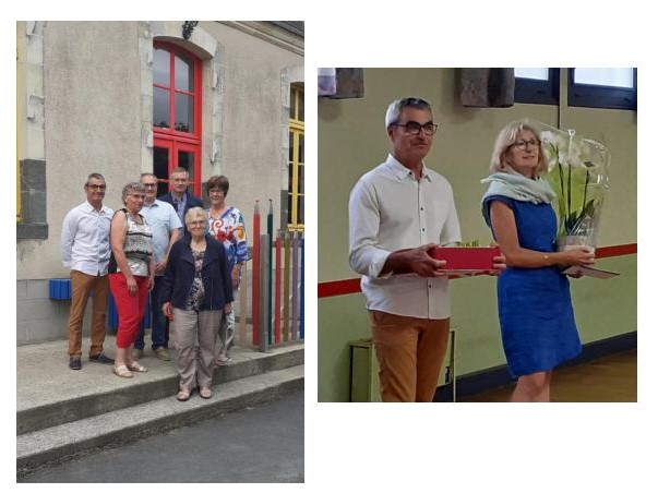 Après 25 ans passés au service de la commune, André MICHEL, part en retraite