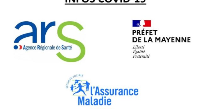 INFOS COVID : lieux de dépistage – du 30 novembre au 5 décembre 2020