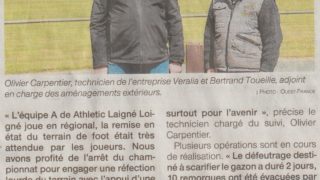 Bientôt un terrain de football flambant neuf – OF 09.04.21