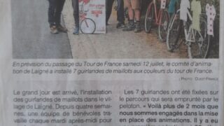 7 guirlandes de maillots flottent pour le Tour de France – OF 19.05.25