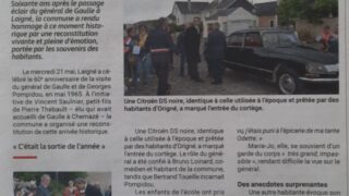 Ils se souviennent du passage du Général de Gaulle, soixante ans après – HA 23.05.25