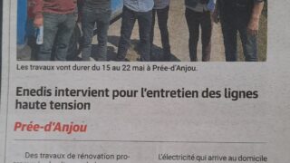 Enedis intervient pour l’entretien des lignes haute tension – HA 23.05.25