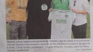 L’Athlétic Laigné-Loigné a un nouvel entraineur – OF 18.6.25