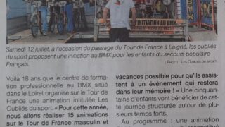 Le BMX à l’honneur lors du passage du Tour de France – OF 10.07.25