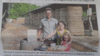 Visite et dégustation de vins et fromages à la ferme caprine – OF 05.09.25