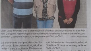 L’équipe éducative accueille deux nouveaux membres- OF 04.09.25