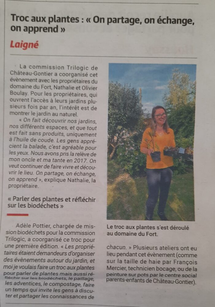 Troc aux plantes: « on partage, on échange, on apprend » – HA 03.10.25