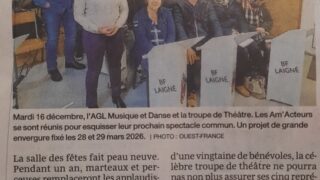 Privées de salle des fêtes, les associations montent un show – OF 18.12.25