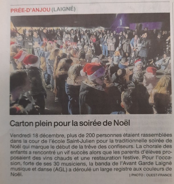 Carton plein pour la soirée de Noël – OF 24.12.25