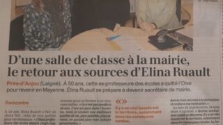 D&rsquo;une salle de classe à la mairie, un retour aux sources pour Elina RUAULT – OF 21.01.26
