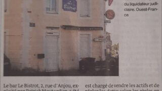 La municipalité propose d&rsquo;acheter le bar « Le Bistrot » – OF 10.02.26