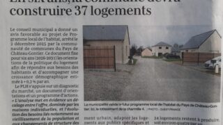 En six ans la commune devra construire 37 logements – OF 12.03.26